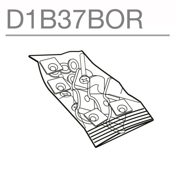 Shad Replacement SH37 Top Box Mounting Plate Screws/Bolts